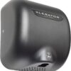 Excel Hand Dryer XLERATOR XL-GR-ECO Automatic, Surface-Mounted, Cast Cover, Textured Graphite Epoxy Paint, 110-120 Volt Standard Nozzle