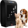 EyeVac Pet Touchless Vacuum Automatic Dustpan - Ultra Fast & Powerful - Great for Sweeping Cat Dog Pet Hair Food Dirt Kitchen, Corded Canister Vacuum, Bagless, Automatic Sensors, 1400 Watt (Black)