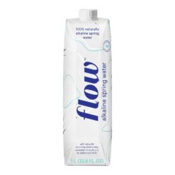 Flow Alkaline Spring Water - Refreshing Taste Of Natural Alkaline Water With Natural Electrolytes, Eco-Friendly Packaging, Non-GMO And BPA-Free. Unflavored. 12 Pack of 1 Liter Bottles