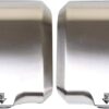 Goetland Stainless Steel Commercial Hand Dryer 1800w Automatic High Speed Heavy Duty Dull Polished Pack of 2