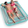 Inflatable Tanning Pool Lounger Float - Jasonwell 4 in 1 Sun Tan Tub Sunbathing Lounge Raft Floatie Toys Water Filled Bed Mat Pad for Adult Blow Up Kiddie Kids Ball Pit XL
