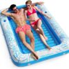 Inflatable Tanning Pool Lounger Float - Jasonwell 4 in 1 Sun Tan Tub Sunbathing Lounge Raft Floatie Toys Water Filled Bed Mat Pad for Kids Adult Blow Up Kiddie Ball Pit Pool (XL)