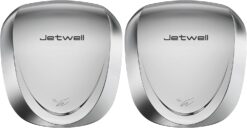 JETWELL 2Pack UL Approved Commercial Hand Dryer with HEPA Filter- Automatic High Speed Stainless Steel Hand Dryers for Bathrooms- Heavy Duty Hand Blower