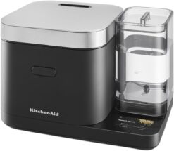 KitchenAid Grain and Rice Cooker 8 Cup with Automatically Sensing Integrated Scale + Water Tank, KGC3155BM