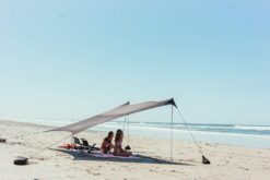 Neso Tents Grande Beach Tent, 7ft Tall, 9 x 9ft, Reinforced Corners and Cooler Pocket, Black