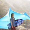Neso Tents Grande Beach Tent, 7ft Tall, 9 x 9ft, Reinforced Corners and Cooler Pocket, Teal