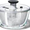 OXO Good Grips Glass Salad Spinner, Large/6.22 Quart, Clear