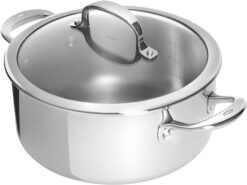 OXO Good Grips Tri-Ply Stainless Steel Pro 5Qt Covered Dutch Oven