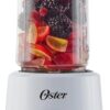 Oster MyBlend Plus Personal Blender, 20-Oz, BPA-Free, Portable, 500-Watt, with a One-Touch Function, Stainless Steel Blade, and 3-Year Satisfaction Guarantee