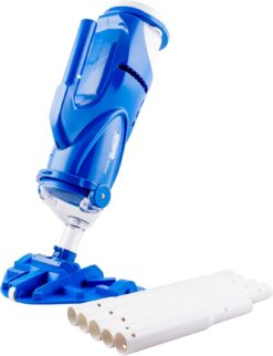POOL BLASTER Catfish Ultra (Gen 2) Cordless Pool Vacuum, Increased Power & Capacity, Rechargeable, Manual, Battery-Powered, Swimming Pool Cleaner Ideal for Inground & Above Ground Pools, by Water Tech