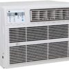 PerfectAire 3PACH12000 12,000/11,600 BTU Window Air Conditioner with Electric Heater, 450-550 Sq. Ft. Coverage