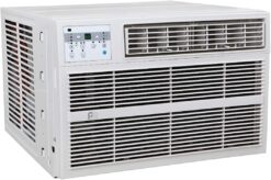 PerfectAire 3PACH12000 12,000/11,600 BTU Window Air Conditioner with Electric Heater, 450-550 Sq. Ft. Coverage