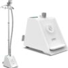 Pure Enrichment® PureSteam™ Pro Upright Clothes Steamer - Professional Standing Garment Steamer & Foot Pedal - Half Gallon Tank with 1 Hr of Steam at 4 Heat Levels that Heats in 45 Seconds