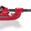 RIDGID 32870 Model 42-A Heavy-Duty 4-Wheel Pipe Cutter, 3/4-inch to 2-inch Steel Pipe Cutter,Silver/Red,Small