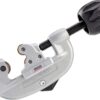 RIDGID 32920 Model 15 Screw Feed 3/16" to 1-1/8" Tubing and Conduit Cutter with X-CEL Knob, Silver