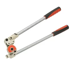 RIDGID 38043 3/8 in. Model 606 Heavy-Duty Stainless Steel Pipe and Tubing Bender with Extra Long 16 in. Handles (Imperial)