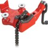 RIDGID 40195 Model BC410 Top Screw Bench Chain Vise, Bench Vise for 1/8" to 4" Pipe and Tubing