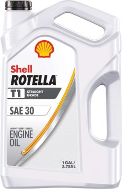 ROTELLA 550045380-3PK T1 30 Cf/CF-2 Motor Diesel Oil, 1 Gallon, 3 Pack