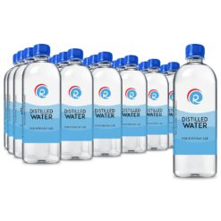 Resway Distilled Water 16.9 fl.oz. | General Multi-Use | Purified Distilled Water for Drinking, Baby Formula, Nutrition Powder, Aquarium Care | Everyday Use | 24 Pack