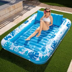 Sloosh Inflatable Tanning Pool Lounger Float-XL, 85