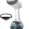 Steamer for Clothes 1200W, Clothes Steamer for Home, Office, Travel, Compact and Portable Travel Garment Steamer, Upgraded Large Capacity Water Tank, Wrinkle Remover