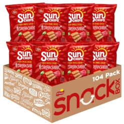 SunChips Multigrain Snacks, Garden Salsa, 1 Ounce (Pack of 104)