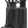 Superior Pump 91046 1200GPH Thermoplastic Automatic Utility Pump, 1/6 HP