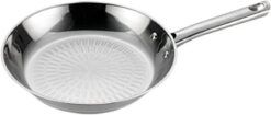 T-fal Performa Stainless Steel Fry Pan 12 Inch Induction Oven Broiler Safe 500F Cookware, Pots and Pans, Dishwasher Safe Silver