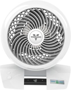 Vornado 6303DC Energy Smart Medium Air Circulator Fan with Variable Speed Control, White
