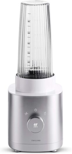 ZWILLING Enfinigy 20-oz. Personal Smoothie Blender with App, Innovative German Engineering, Household Appliance, Silver