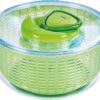 ZYLISS Easy Spin Salad Spinner, Large, Green, BPA Free