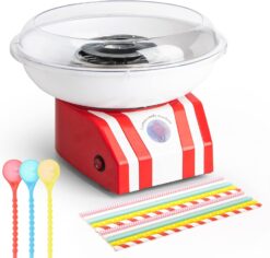 Adhafera Cotton Candy Machine for Kids, Cotton Candy Maker Machine 450W, Maquina de Algodon de Azucar Home-Use, DIY, Party, Gift, Birthday