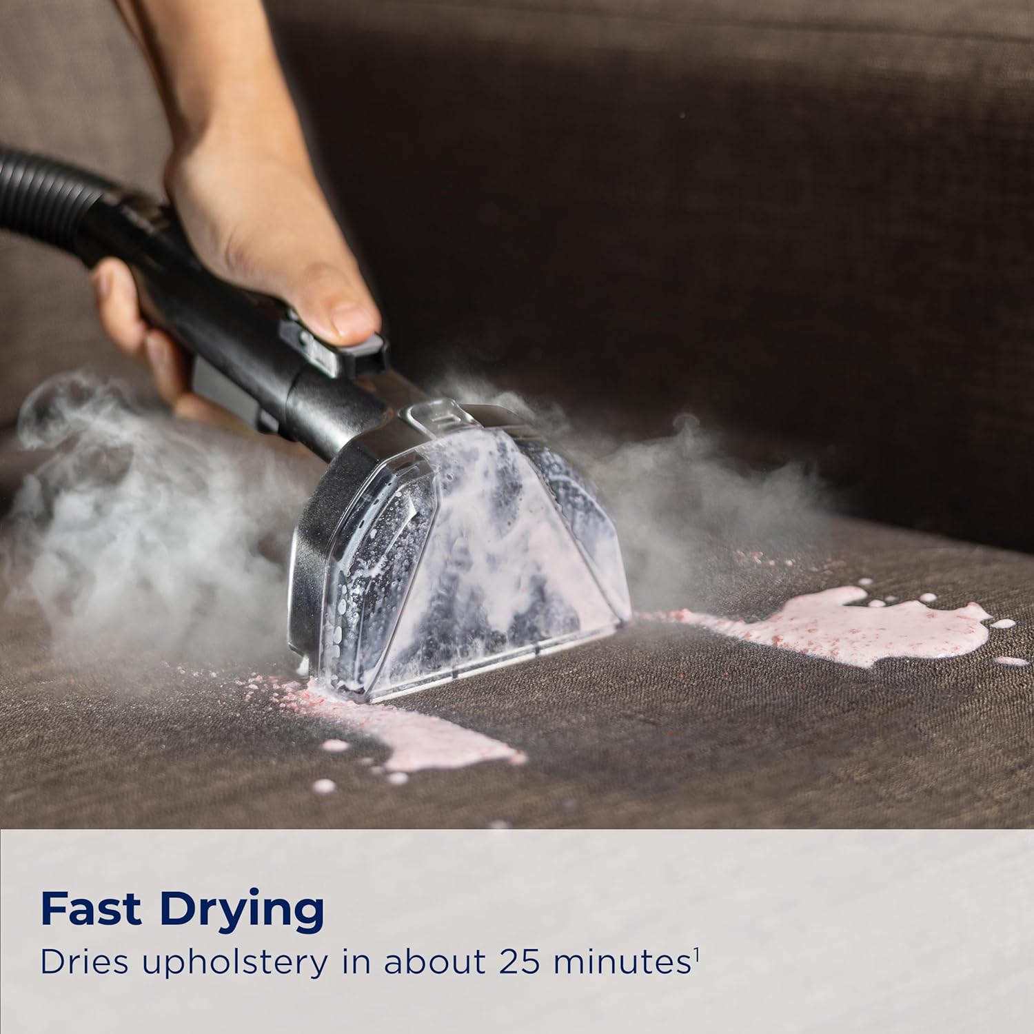 BISSELL Little Green HydroSteam Multi-Purpose Portable Carpet and Upholstery Cleaner, Car and Auto Detailer, 3618, Black and Copper Harbor23