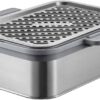 BUYDEEM A501 Stackable Double Tier for Electric Food Steamer, with 18/8 Stainless Steel Tray & Handles, Suitable for G563 One-Touch Vegetable Food Steamer, 11 * 4 Inch