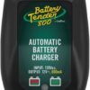 Battery Tender 800mA 12V Weather Resistant Battery Charger and Maintainer - Marine and Automotive Smart Fully Automatic for Boats Watercraft - Lead Acid AGM Gel Cell Batteries - 022-0150-DL-WH