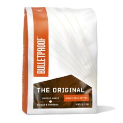 Bulletproof Original Medium Roast Whole Bean Coffee, 80 Ounces (bulk), 100% Arabica Coffee Sourced from Central and South America