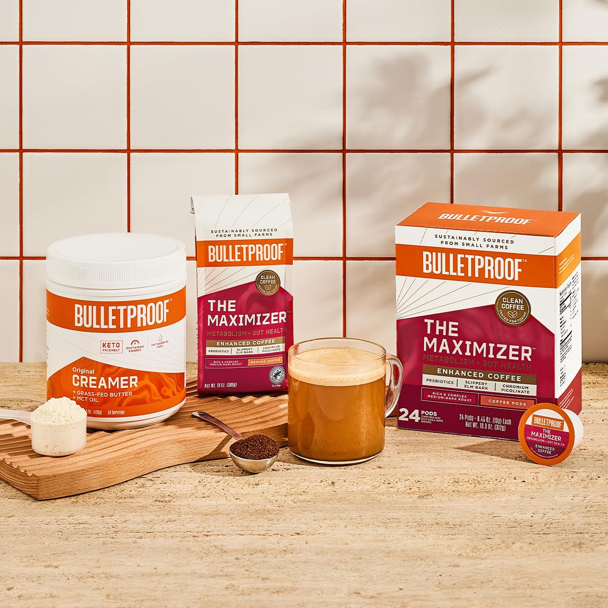 Bulletproof The Maximizer Single-Serve Coffee Pods, 24 Count, Clean Coffee with Metabolism and Gut Health Support8