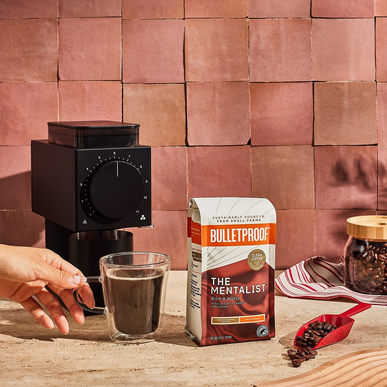 Bulletproof The Mentalist Medium-Dark Roast Whole Bean Coffee, 12 Ounces (Pack of 3), 100% Arabica Coffee Sourced from Central and South America, Clean Coffee2