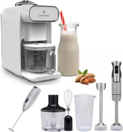 ChefWave Milkmade Non-Dairy Milk Maker with Intermix Hand Blender & Milk Frother (3 Items)