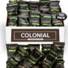Colonial Coffee Packets, Pre Ground Coffee Packs, Donut Shop Blend Coffee, Medium Roast, Bulk Single Pot Bags for Drip Coffee Makers, (2.5 oz Bags, Pack of 100)