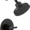 Delta Faucet 142749-BL Nicoli Monitor 14 Series H2Okinetic Tub Shower, Matte Black