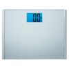 Eat Smart Precision Plus Digital Bathroom Scale with Ultra-Wide Platform, 440 lb Capacity, Bath Scale for Body Weight, Grey