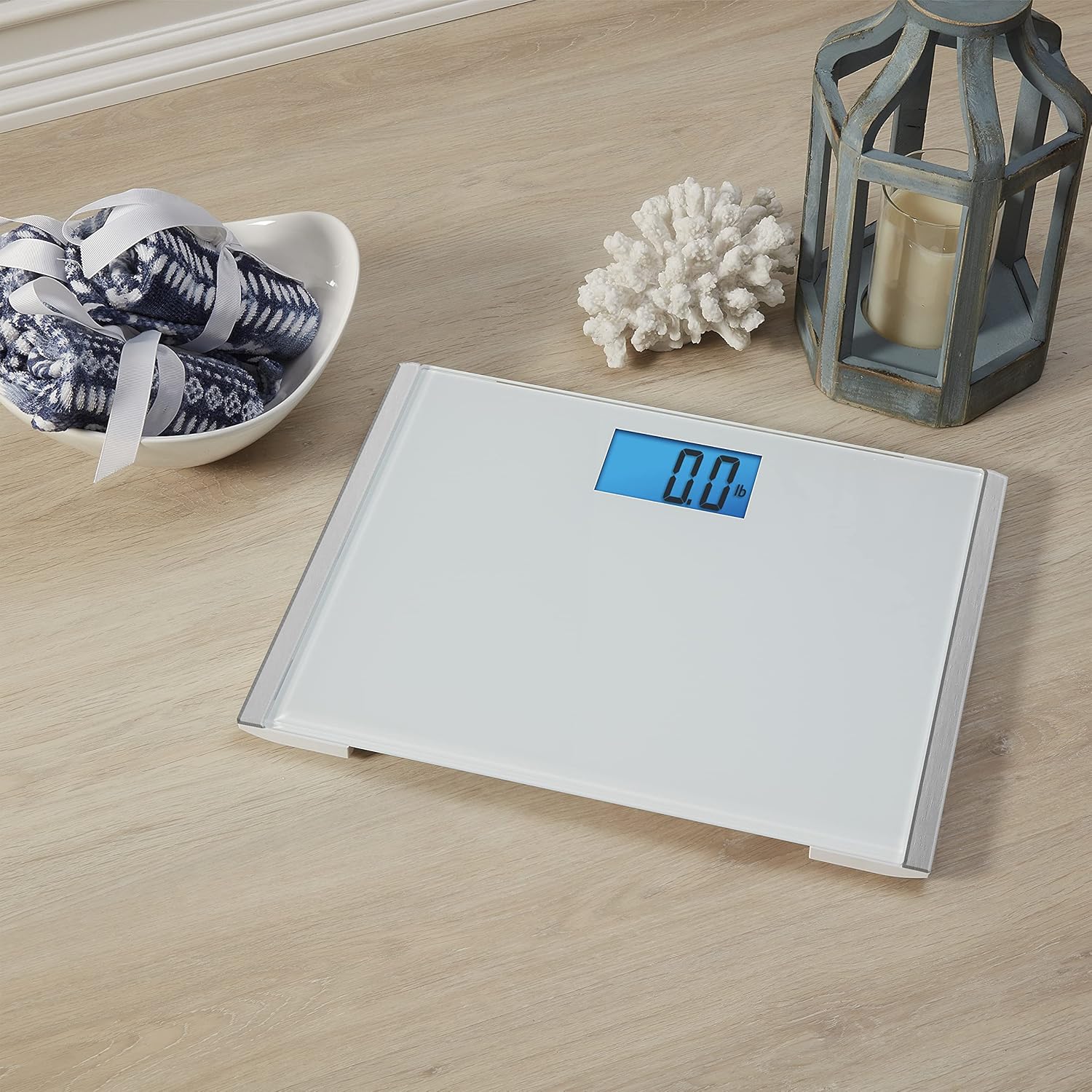 Eat Smart Precision Plus Scale, Wide Body Bath Scale for Body Weight, White9