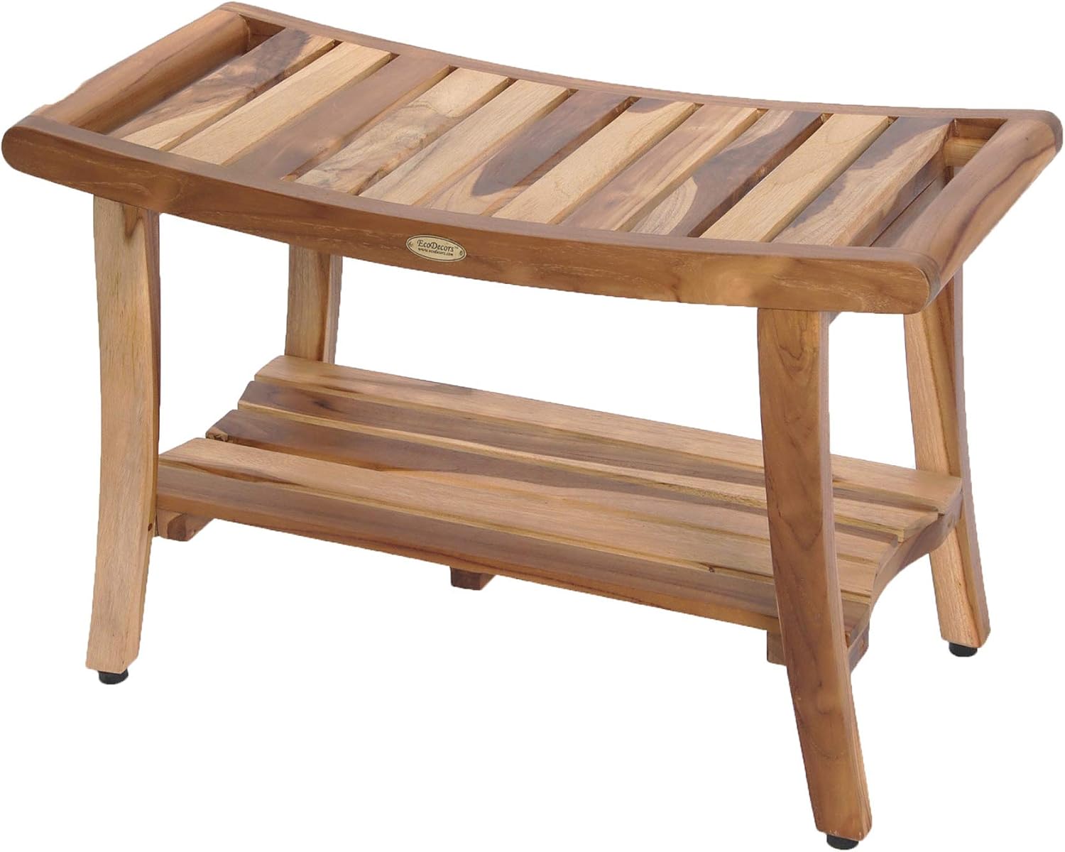 EcoDecors, 30, Harmony, Teak Shower Bench, Teak Shower Stool, Teak Bench for Shower, Teak Shower Seat, Teak Shower Bench for Inside Shower, Teak Shower Chair, Safety Arms, 30 inch EcoDecors, 30", Harmony, Teak Shower Bench, Teak Shower Stool, Teak Bench for Shower, Teak Shower Seat, Teak Shower Bench for Inside Shower, Teak Shower Chair, Safety Arms, 30 inch