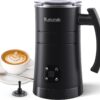 Electric Milk Frother, Latumab 4 in 1 Milk Steamer, 11.8oz/350ml Automatic Warm and Cold Foam Maker for Coffee, Latte, Cappuccino, Macchiato, Hot Chocolate, Ideal Gifts for Women, Girls