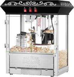 Great Northern 10 oz Perfect Popper Countertop Style Popcorn Machine Black