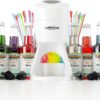 Hawaiian Shaved Ice S900A Shaved Ice and Snow Cone Machine with 6 Flavor Syrup Pack and Accessories