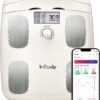 InBody Dial H20 Body Fat Scale - InBody Scale for Body Weight, Fat Percentage and Muscle Mass - Gym Accessory for Men & Women, Body Fat Measurement Device - Bluetooth-Connected, Oatmeal Beige