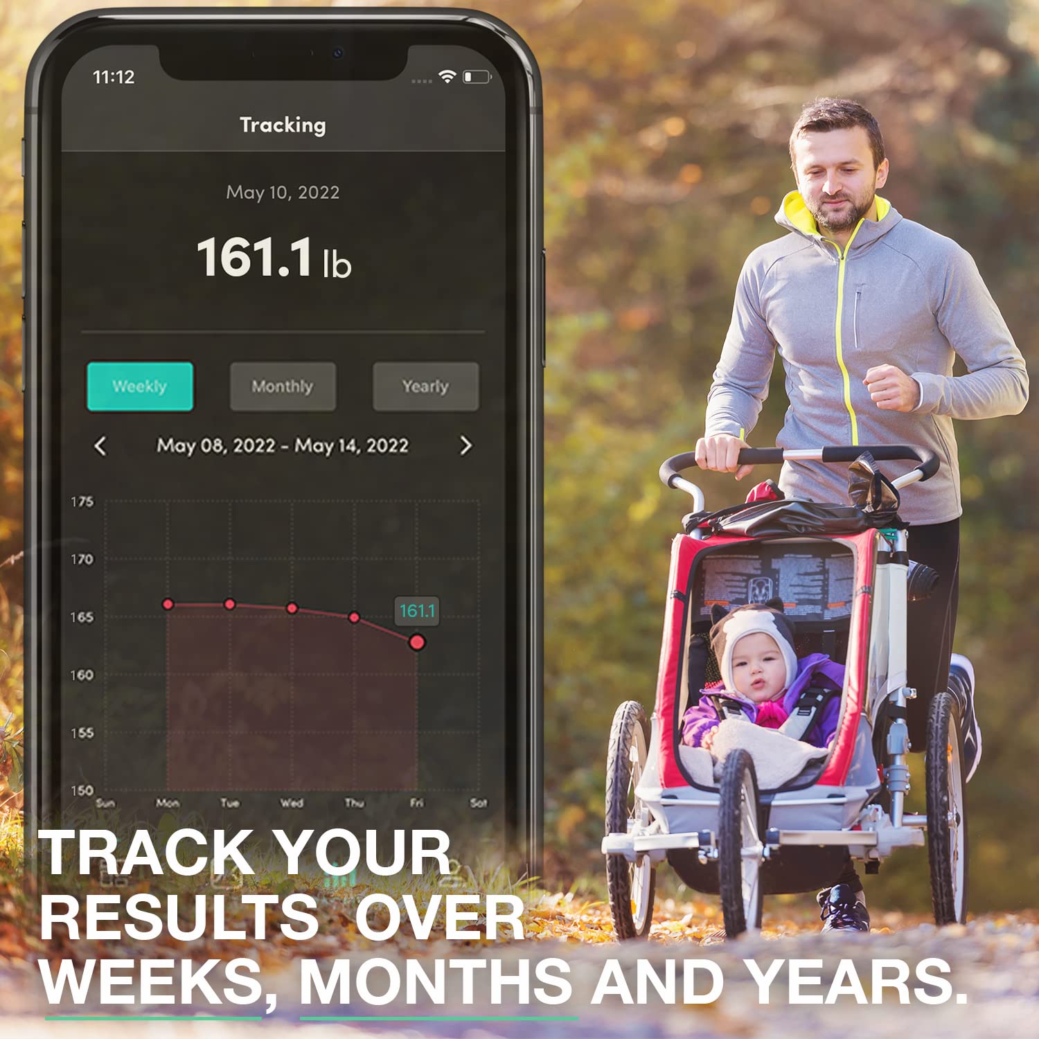 Korescale Gen2 Digital Smart Scale with BMI, Body Fat, Muscle Mass, Weight Highly Accurate Bathroom Scales, Bluetooth Composition Analyzer Compatible with KoreHealth, Apple Health App (White)1