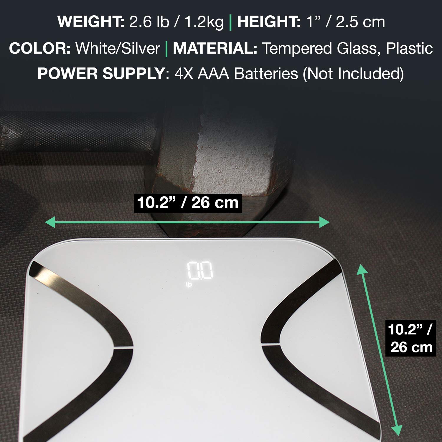 Korescale Gen2 Digital Smart Scale with BMI, Body Fat, Muscle Mass, Weight Highly Accurate Bathroom Scales, Bluetooth Composition Analyzer Compatible with KoreHealth, Apple Health App (White)7